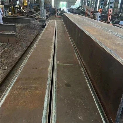 H alakú acélgerendák és oszlopok